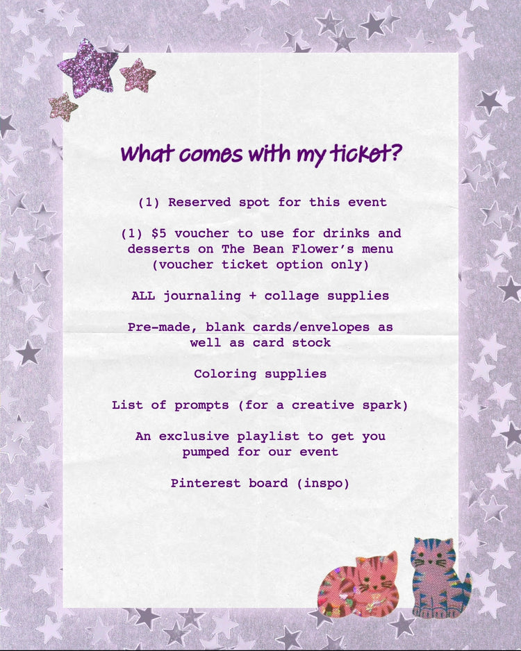 Sips & Scribbles: Letter Writing & Journaling Party
