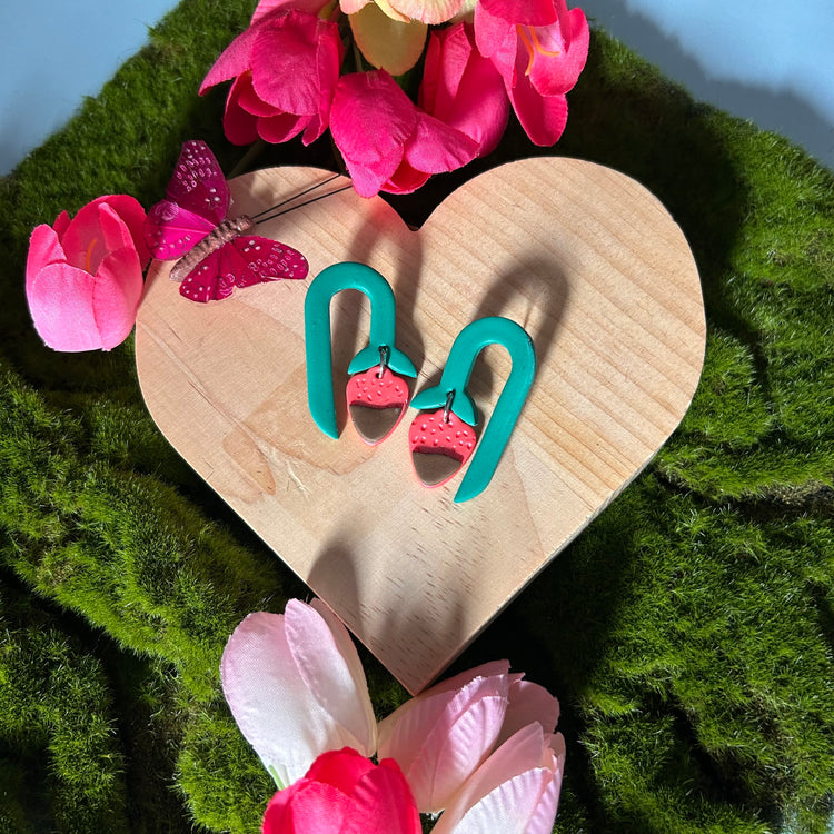 Dipped strawberry trees (2 pairs)