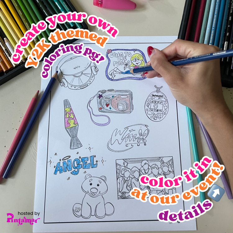 Sips & Scribbles: A Coloring Party for Adults! TICKET