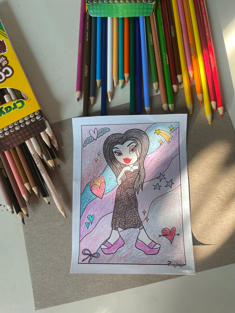 Sips & Scribbles: A Coloring Party for Adults! TICKET