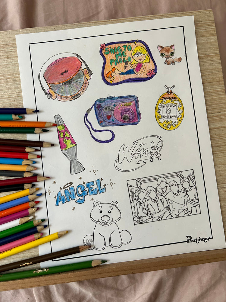 Sips & Scribbles: A Coloring Party for Adults! TICKET