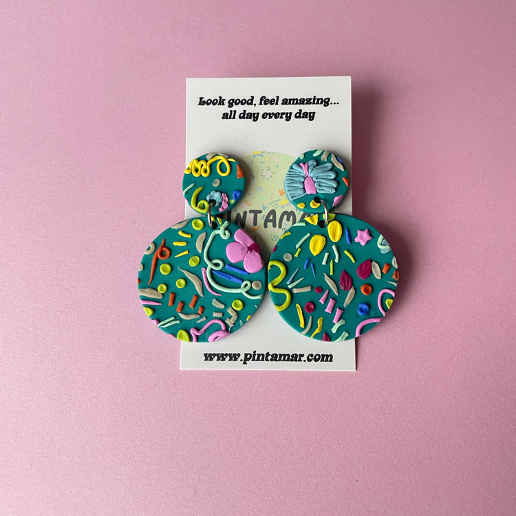 Mirabel’s Dress Inspired Earrings
