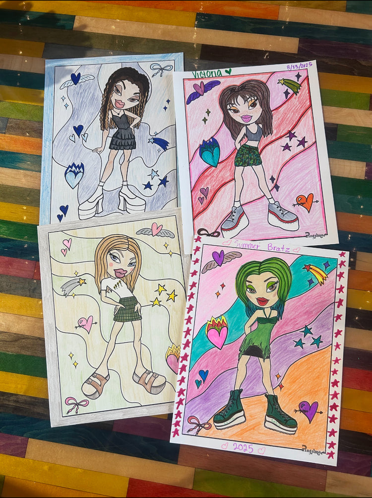 Sips & Scribbles: Adult Coloring Party! [BRATZ Summer] TICKET