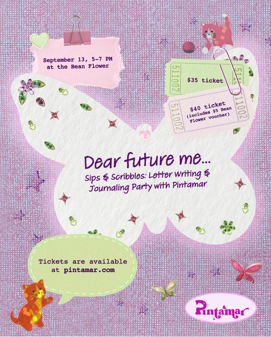 Sips & Scribbles: Letter Writing & Journaling Party