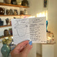 Summer 2026 Zine (printed- Studio pick up)