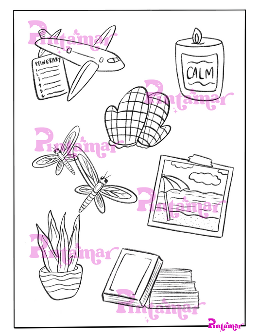 Manifestations Coloring Page