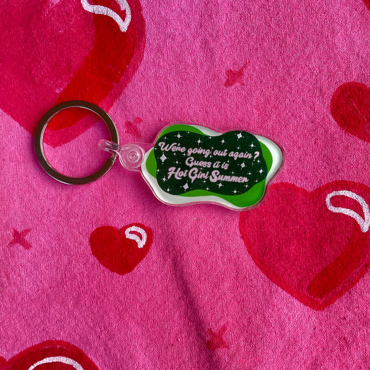 Hot Girl Summer Keychain